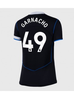 Billige Chelsea Alejandro Garnacho #49 Tredjedrakt Dame 2025-26 Kortermet